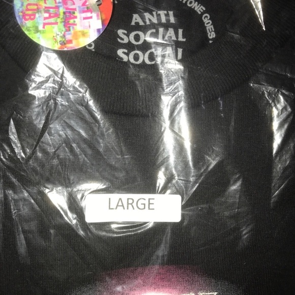 Anti Social Social Club Save Your Tears Tee SS20 - Picture 4 of 10